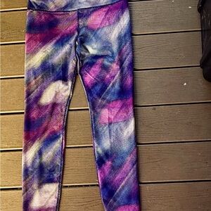 UNDER ARMOUR LEGGINGS COLORFUL WOMENS SIZE LARGE